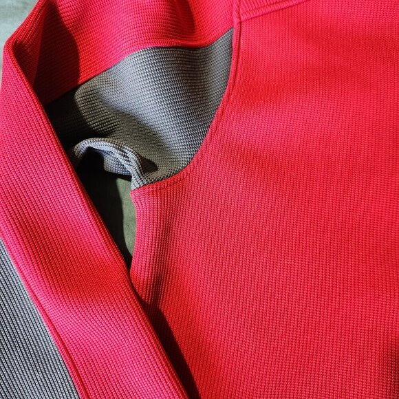 San Fransisco 49ers Coat Sweater Jacket Men's Size LG Full Zip Up with Pockets - Picture 7 of 15